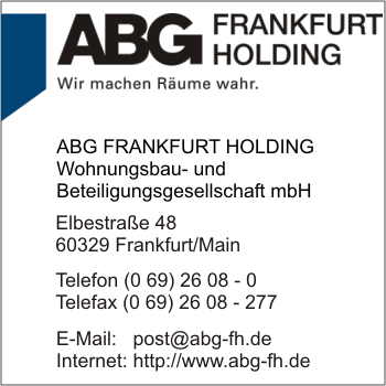 ABG FRANKFURT HOLDING Wohnungsbau- und Beteiligungsgesellschaft mbH
