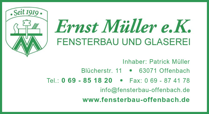 Mller e. K., Ernst - Inh. Patrick Mller