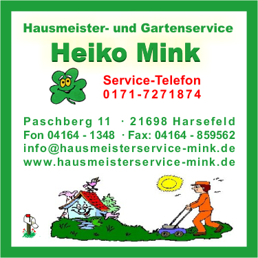 Mink Hausmeister- und Gartenservice, Heiko
