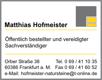 Hofmeister Sachverstndiger, Matthias
