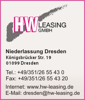 HW Leasing GmbH - Niederlassung Dresden